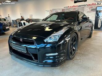 nissan gt-r 3.8 v6 549ch awd black edition - carnet entretien - navi - caméra - 70 000km