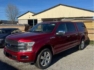 ford f150 platinum 3.5 v6 ecoboost 392 cv flexfuel 5 places / première main / tva récupérable / toit ouvrant / hard-top