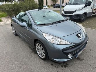 peugeot 207 cc cabriolet pack sport clim 5500euros