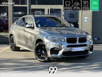 bmw x6 m - toit ouvrant - sellerie tout-cuir merino - reprise - livraison