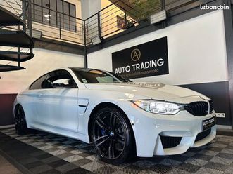 bmw m4 coupe f82 431 ch m dkg7, 2015, française, suivi bmw, toit carbone, pack carbone int, harman kardon, 48500 kms
