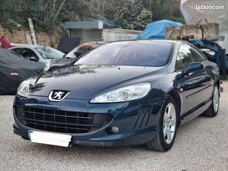 peugeot 407 coupé 2.2l 163cv, première main, 82 300 kms, distribution neuve