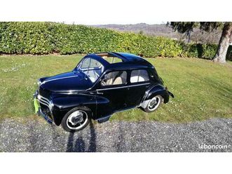 renault 4cv luxe avec toit ouvrant