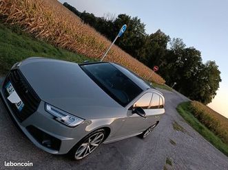 audi a4 avant (b9) s-line 40 tdi 190cv, boîte automatique stronic7, gris nardo, virtual cockpit, matrix led, key less, caméra, pack black, audi drive select, en