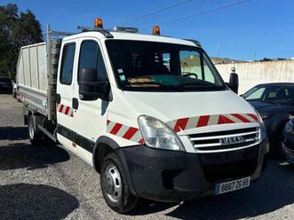 iveco daily tribenne 35c12 cabine 7 place