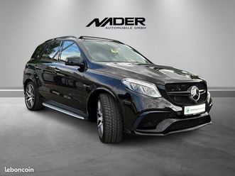 mercedes-benz gle 63s amg 5.5 v8 585ch - 2ème main - historique d'entretien complet - 4matic - toit pano - attelage - acc - 180000km