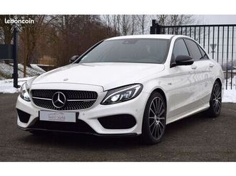 mercedes-benz classe c 43 amg 4 matic bi turbo 3.0 v6 367 cv 9g tronic / origine france / 67500 kms / suivi complet
