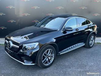 mercedes classe glc coupé 220d 170ch 4matic fascination *airmatic *entretien exclusif mercedes