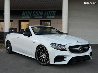 mercedes-benz classe e cabriolet 53 amg 3.0 i 4matic+ speedshift tct 9g 435 cv - full options