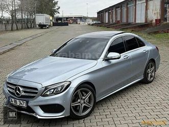 galeriden mercedes - benz c 180 amg 2014 model samsun 345.000 km mavi - 38272220 | arabam.com