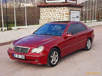galeriden mercedes - benz c 200 kompressor avantgarde 2001 model bilecik 480.000 km kirmizi - 38272818 | arabam.com
