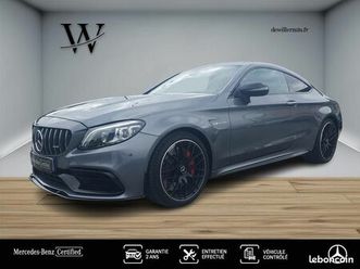 mercedes classe c coupe amg 63 s