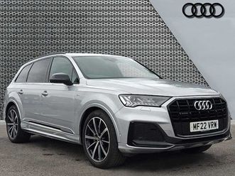 audi q7 suv black edition 50 tdi quattro tiptronic