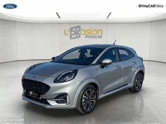 ford puma 1.0 flexifuel 125 ch mhev s&s bvm6 st-line