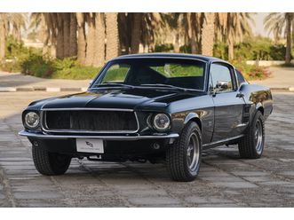 1968 ford mustang gt fastback - manual