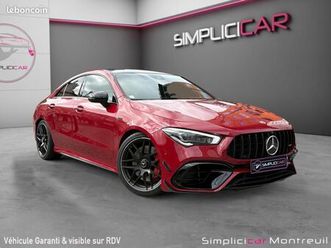 mercedes cla coupe 45 s amg 8g-dct 4matic+ francais entretenu ppf