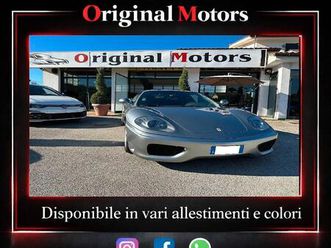 ferrari 360 modena f1 pronta consegna/iscritta asi
