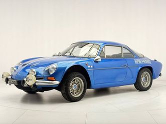 alpine - a110 1600 s - no reserve - 1973