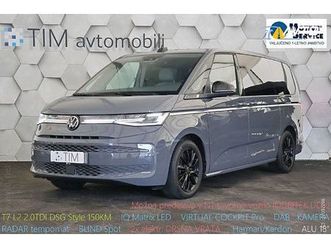 volkswagen multivan t7 l2 2.0tdi dsg style 150km matrix virtual dab