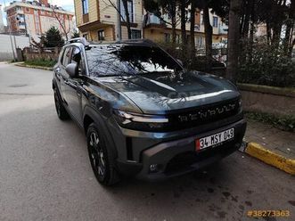 sahibinden renault duster 1.6 e-tech techno 2025 model i̇stanbul 8.900 km yeşil (metalik) - 38273363 | arabam.com