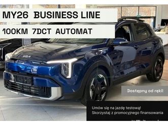 kia stonic business line wersja my2026, benzyna automat dostepny od reki