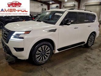 nissan armada sl 2023 5.6 benzyna 400km