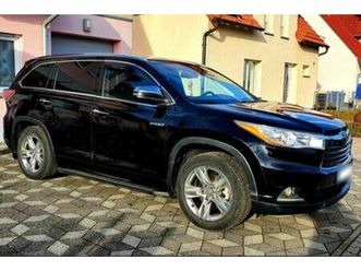 toyota highlander limited hybrid 7-sitzer