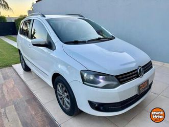 ((((gran oportunidad volkswagen suran 1.6 highline caja automatica full full tope de gama con gnc de 5ta generacion año 2013 en excelente estado)))