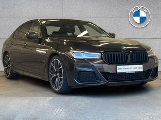 2022 bmw 5 series 520d m sport saloon
