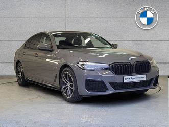 2022 bmw 5 series 530e m sport saloon
