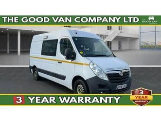 2018 vauxhall movano 2.3cdti l2h2 f3500 (130ps)(eu6) biturbo panel van