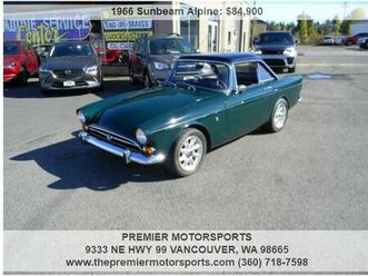 1966 sunbeam tiger mk 1a in forest green
