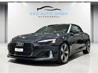 a5 cabriolet 45 tfsi qu**5-jahre werksgarantie,ahk,head up,matrix led,tempomat acc**winteraktion**