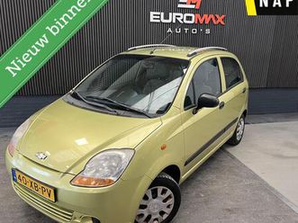 chevrolet matiz - 0.8 style nap - elektr. ramen - laag km