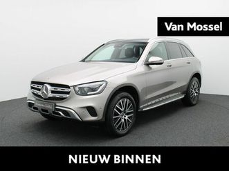 mercedes glc 300d suv + leder + panoramisch dak + carplay + trekhaak + 1y used garantie