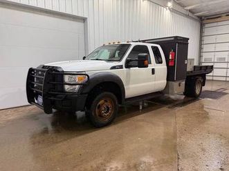 2015 ford f550 super cab flatbed, dually 4d 4x4, 6.8 l gas, 89k miles