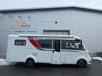 bürstner aviano 690 luftfjädring! långbädd! endast 6,99m! stort garage &