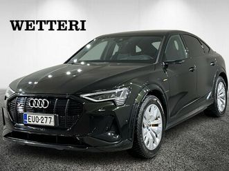 audi e-tron sportback s quattro - ** huippu varusteet! mm. bang & olufsen / koukku / night vision / virtuaaliset ulkopeilit **