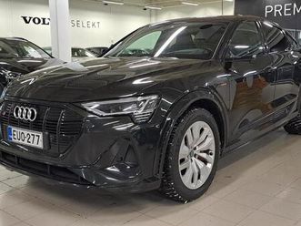 audi e-tron sportback s quattro ** juuri tullut / pyydä tarjous jo nyt ** - ** huippu varusteet! mm. bang & olufsen / koukku / night vision / virtuaaliset ulkop