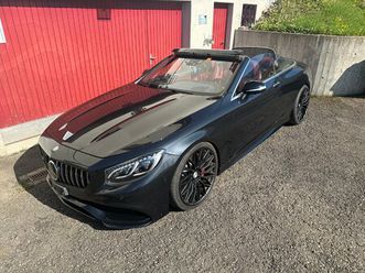 s 63 amg cabriolet 4matic speedshift mct