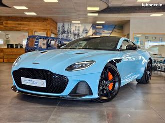 aston martin dbs superleggera q / tva récupérable / ppf complet / bleu gulf / carbon / v12 / 725 ch