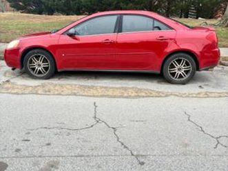 red 2007 g6 pontiac