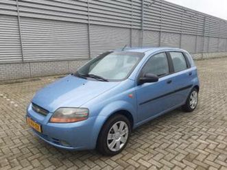 chevrolet kalos 1.4 5-deurs + nieuwe apk + airco - koopje!! — chevrolet — marktplaats