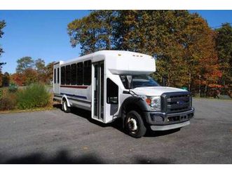 2012 ford f550 eldorado 14 pass bus wheel chair lift v10 gas low miles