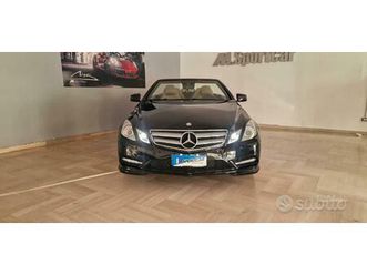 classe e cabrio automatica '2012