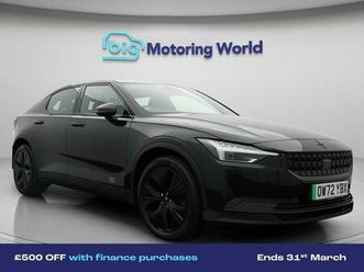 single motor 69kwh standard range fastback auto fwd 5dr