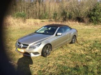 mercedes-benz e-klasse e250 cabrio a7 2014 grijs — mercedes-benz — marktplaats