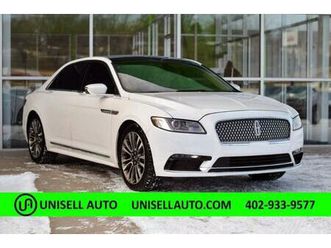used 2017 lincoln continental reserve