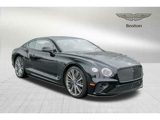 used 2024 bentley continental gt speed