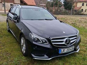 e 350d t bluetec amg-line 4matic 7g automatik pano navi